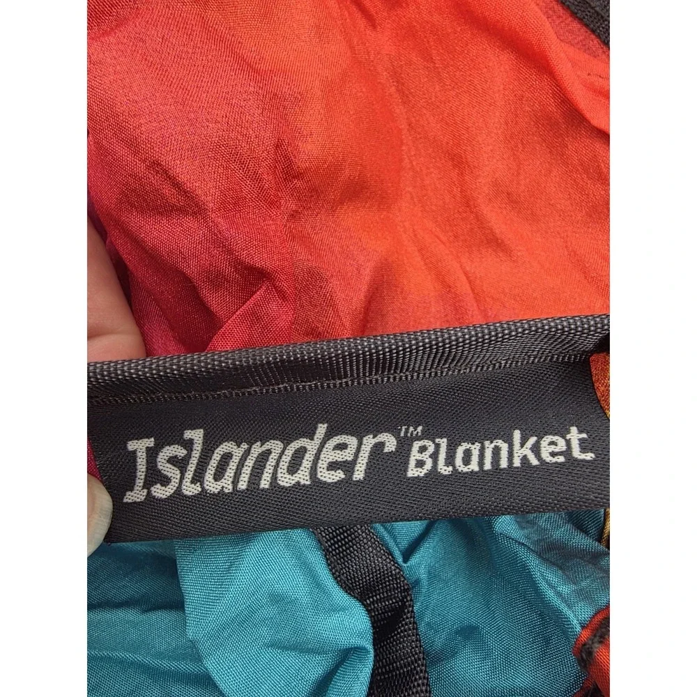 ENO Eagles Nest Islander Nylon Blanket w 4 Stakes Tie Dye Camping Festival Beach
